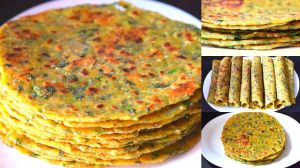  ऐसे बनाएं मसाला थेपला 