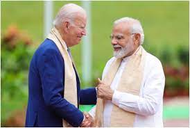 राष्ट्रपति बाइडन ने प्रधानमंत्री मोदी को उनके नेतृत्व और आतिथ्य के लिए धन्यवाद दिया राष्ट्रपति बाइडन ने प्रधानमंत्री मोदी को उनके नेतृत्व और आतिथ्य के लिए धन्यवाद दिया