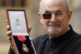 लेखक सलमान रुश्दी को मिला जर्मन पुरस्कार, अभिव्यक्ति की स्वतंत्रता की रक्षा का किया आह्वान लेखक सलमान रुश्दी को मिला जर्मन पुरस्कार, अभिव्यक्ति की स्वतंत्रता की रक्षा का किया आह्वान