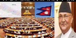  नेपाल ने तीन भारतीय क्षेत्रों को दर्शाने वाले नये नक्शे को मंजूरी दी