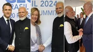 प्रधानमंत्री मोदी ने जी-20 शिखर सम्मेलन के अवसर पर कई देशों के नेताओं से बातचीत की