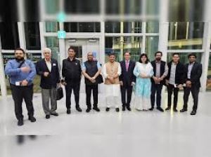 आतंकवाद के खिलाफ लड़ाई में भारत का रुख रखने के लिए सर्वदलीय प्रतिनिधिमंडल दक्षिण कोरिया पहुंचा