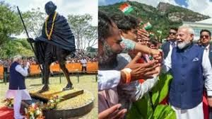 प्रधानमंत्री मोदी ने सेशेल्स में महात्मा गांधी को श्रद्धांजलि दी
