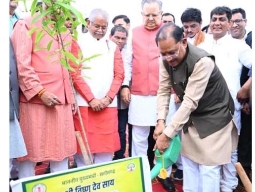 विधानसभा परिसर में 'एक पेड़ मां के नाम 3.0' अभियान के तहत हुआ वृहद पौधरोपण विधानसभा परिसर में 'एक पेड़ मां के नाम 3.0' अभियान के तहत हुआ वृहद पौधरोपण