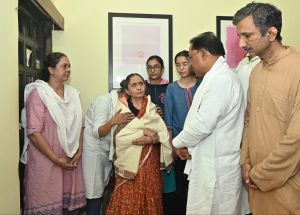  ज्ञानपीठ पुरस्कार से सम्मानित साहित्यकार विनोद कुमार शुक्ल को मुख्यमंत्री  ने दी भावभीनी  श्रद्धांजलि