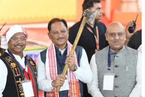 लाल किला मैदान से गूंजा जनजातीय गौरव का स्वर