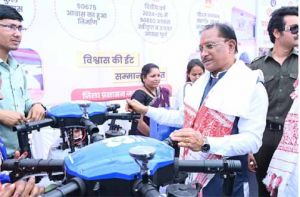 मुख्यमंत्री विष्णुदेव साय की पहल से जशपुर की महिलाएं बनेंगी 'ड्रोन दीदी'