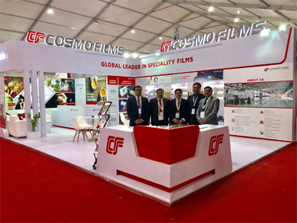 कॉस्मो फिल्म्स औरंगाबाद में 140 करोड़ रुपये का निवेश करेगी कॉस्मो फिल्म्स औरंगाबाद में 140 करोड़ रुपये का निवेश करेगी