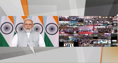 प्रधानमंत्री ने दस लाख कर्मियों के लिए एक विशाल भर्ती अभियान रोजगार मेले का शुभारंभ किया प्रधानमंत्री ने दस लाख कर्मियों के लिए एक विशाल भर्ती अभियान रोजगार मेले का शुभारंभ किया