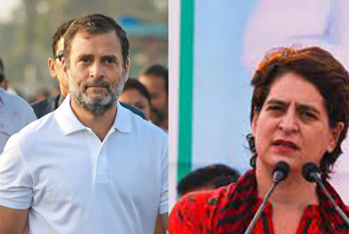 भारत जोड़ो यात्रा' में 23 नवंबर से चार दिनों के लिए शामिल होंगी प्रियंका भारत जोड़ो यात्रा' में 23 नवंबर से चार दिनों के लिए शामिल होंगी प्रियंका