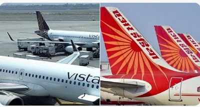 विस्तारा एयरलाइन्स का एअर इंडिया में विलय होगा विस्तारा एयरलाइन्स का एअर इंडिया में विलय होगा