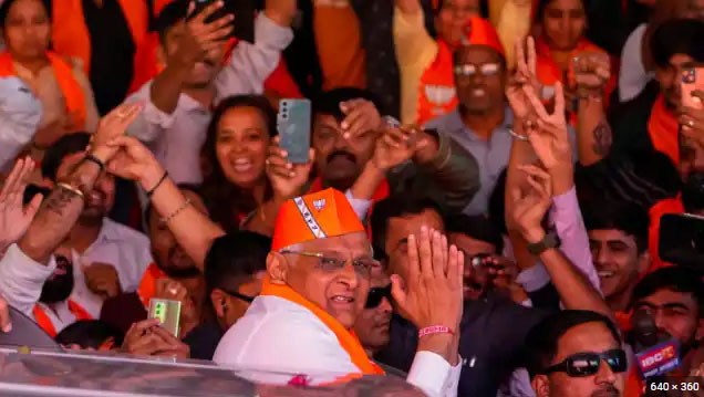 नए रिकॉर्ड के साथ भाजपा की गुजरात में लगातार सातवीं जीत, कांग्रेस की झोली में हिमाचल नए रिकॉर्ड के साथ भाजपा की गुजरात में लगातार सातवीं जीत, कांग्रेस की झोली में हिमाचल