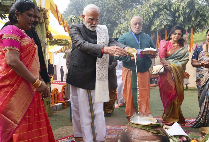 पोंगल एक भारत श्रेष्ठ भारत की भावना को प्रतिबिंबित करता है : मोदी पोंगल एक भारत श्रेष्ठ भारत की भावना को प्रतिबिंबित करता है : मोदी