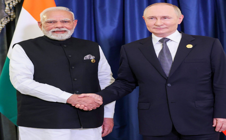 पीएम मोदी ने जन्मदिन पर बधाई संदेश के लिए रूस के राष्ट्रपति पुतिन का जताया आभार पीएम मोदी ने जन्मदिन पर बधाई संदेश के लिए रूस के राष्ट्रपति पुतिन का जताया आभार