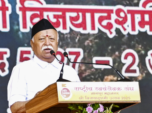 संघ व्यक्तित्व निर्माण कार्य का विस्तार करेगा, पांच सूत्री सामाजिक कार्ययोजना को आगे बढ़ाएगा: भागवत संघ व्यक्तित्व निर्माण कार्य का विस्तार करेगा, पांच सूत्री सामाजिक कार्ययोजना को आगे बढ़ाएगा: भागवत