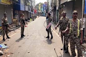 हिंसा प्रभावित कटक में तनाव, 12 घंटे के बंद के बीच भारी सुरक्षा तैनात हिंसा प्रभावित कटक में तनाव, 12 घंटे के बंद के बीच भारी सुरक्षा तैनात