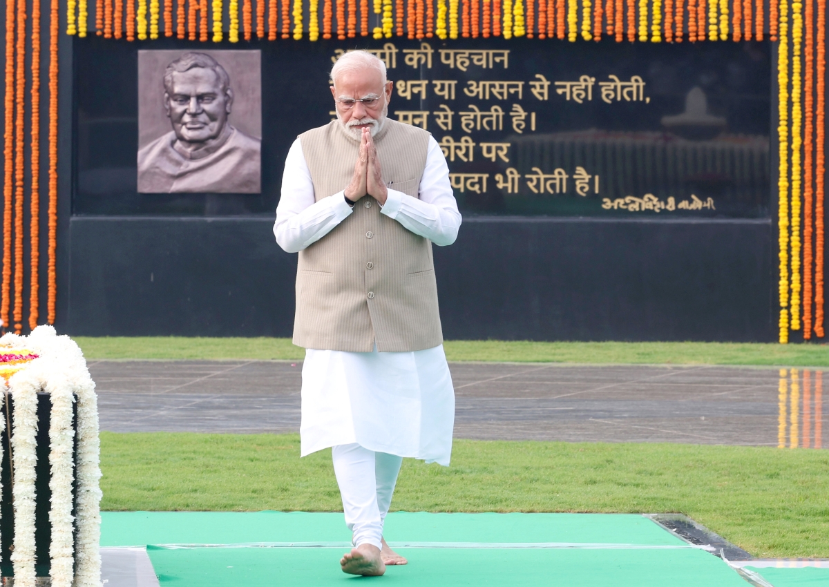 अटल बिहारी वाजपेयी की जयंती पर पीएम मोदी का नमन, उनके योगदान को बताया अविस्मरणीय अटल बिहारी वाजपेयी की जयंती पर पीएम मोदी का नमन, उनके योगदान को बताया अविस्मरणीय