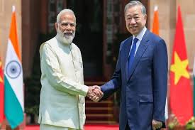 भारत, वियतनाम ने अपने संबंधों को व्यापक रणनीतिक साझेदारी के स्तर तक पहुंचाया भारत, वियतनाम ने अपने संबंधों को व्यापक रणनीतिक साझेदारी के स्तर तक पहुंचाया
