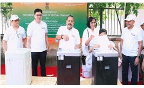स्वच्छता अभियान 6.0 में ई-कचरे और कबाड़ पर फोकस, पांच साल में 5,102 करोड़ रुपए की कमाई स्वच्छता अभियान 6.0 में ई-कचरे और कबाड़ पर फोकस, पांच साल में 5,102 करोड़ रुपए की कमाई