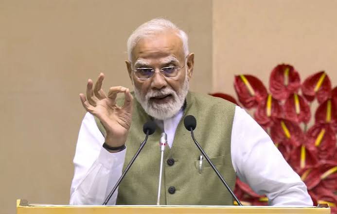 प्रधानमंत्री मोदी ने एशियाई खेलों के अभियान के बाद भारतीय दल को बधाई दी प्रधानमंत्री मोदी ने एशियाई खेलों के अभियान के बाद भारतीय दल को बधाई दी