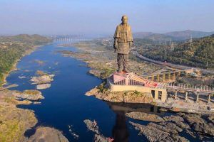 पटेल की मूर्ति विश्व के महानतम स्थानों की सूची में शामिल