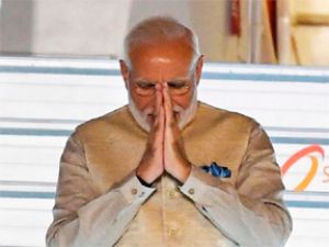 अयोध्या में पीएम मोदी के स्वागत के लिए तैयारियां 