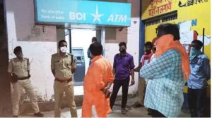 एटीएम में राशि डालने के दौरान बदमाशों ने 12.47 लाख रुपए लूटे