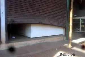   भाजपा नेता के कार्यालय में शटर तोड़कर चोरी