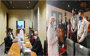 प्रधानमंत्री ने अहमदाबाद, हैदराबाद और पुणे में कोविड वैक्सीन विनिर्माण और तैयार करने की प्रक्रिया की समीक्षा की