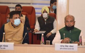  केंद्र सरकार और किसानों के बीच छठे दौर की वार्ता बुधवार को होगी