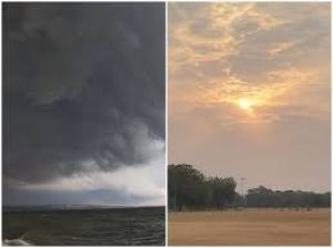 ज्यादातर इलाकों में मौसम सूखा रहा