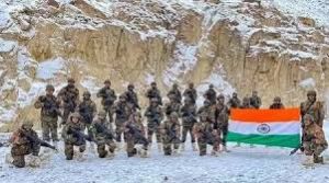 जम्मू में तीन सैन्य अधिकारियों के 'शौर्य स्मारक' का अनावरण