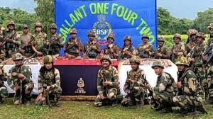  बीएसएफ ने ओडिशा में माओवादी ठिकाने से गोला-बारूद बरामद किया