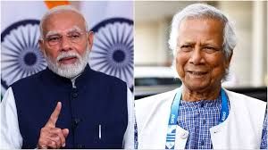  पीएम मोदी ने बांग्लादेश में अतंरिम सरकार के गठन पर मोहम्मद यूनुस को दी बधाई, कहा- हिंदुओं की सुरक्षा सुनिश्चित हो
