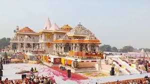  अयोध्या में राजा राम समेत परकोटे में विराजमान देवी-देवताओं की प्राण प्रतिष्ठा पांच जून को होगी