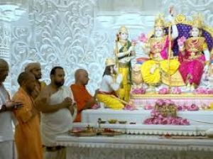   अयोध्या में राम दरबार की प्राण प्रतिष्ठा, सीएम योगी ने  65 करोड़ रुपये के विकास कार्यों का लोकार्पण और शिलान्यास किया