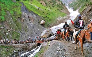 अमरनाथ यात्रा मार्ग आगामी एक जुलाई से नो फ्लाइंग जोन घोषित