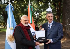 पीएम मोदी को ब्यूनस आयर्स में विशेष सम्मान ‘की टू द सिटी’ से नवाजा गया