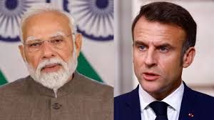 प्रधानमंत्री मोदी ने फ्रांस के राष्ट्रपति मैक्रों से फोन पर बातचीत की