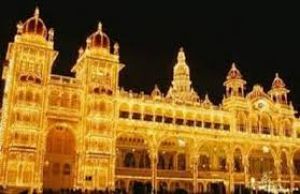 महलों का शहर मैसूर दशहरा उत्सव के लिए तैयार महलों का शहर मैसूर दशहरा उत्सव के लिए तैयार