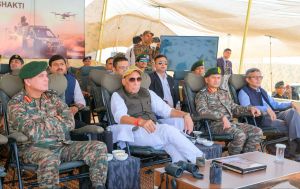 रक्षा मंत्री ने लोंगेवाला के अग्रिम इलाकों का किया दौरा, कहा- ‘ऑपरेशन सिंदूर’ सैन्य शक्ति और राष्ट्रीय चरित्र का प्रतीक रक्षा मंत्री ने लोंगेवाला के अग्रिम इलाकों का किया दौरा, कहा- ‘ऑपरेशन सिंदूर’ सैन्य शक्ति और राष्ट्रीय चरित्र का प्रतीक