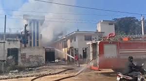 रसायन कारखाने में आग लगने से सात श्रमिकों की मौत