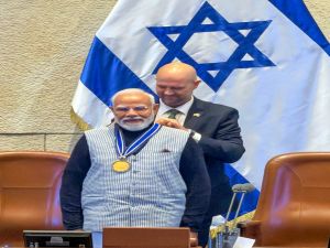  नेसेट का सर्वोच्च सम्मान पाने वाले पहले भारतीय प्रधानमंत्री बने मोदी