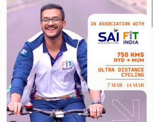 साइकिल चालक कांती दत्त 'फिट इंडिया' को बढ़ावा देने के लिए 750 किमी की यात्रा करेंगे