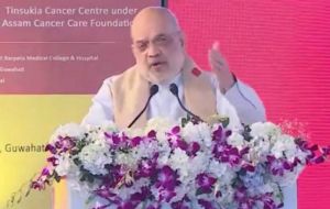 कांग्रेस ने असम के स्वास्थ्य बजट से सालाना 150 करोड़ रुपए का गबन किया: अमित शाह