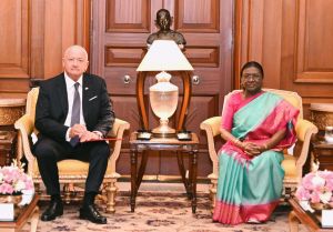 ऑस्ट्रिया के चांसलर ने राष्ट्रपति मुर्मु से की मुलाकात, द्विपक्षीय संबंधों को नई दिशा देने पर जोर