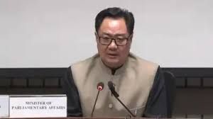 किरेन रीजीजू ने कांग्रेस पर 'महिला विरोधी' होने का आरोप लगाया