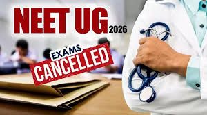 'नीट यूजी 2026' परीक्षा रद्द; प्रश्नपत्र लीक होने के आरोपों की सीबीआई करेगी जांच