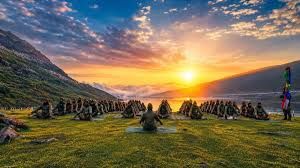 अंतरराष्ट्रीय योग दिवस पर देशभर में सैन्यकर्मियों ने किया योगाभ्यास