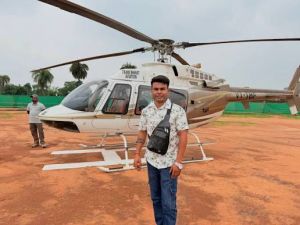  बाबा बैद्यनाथ धाम के हवाई दर्शन के लिए विशेष हेलीकॉप्टर सेवा शुरू की